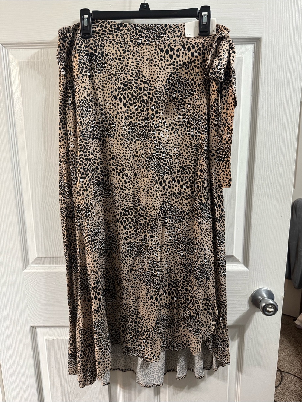 Maurices Leopard Print skirt in Beige and Black